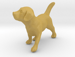 1/24 Puppy 02 in Tan Fine Detail Plastic
