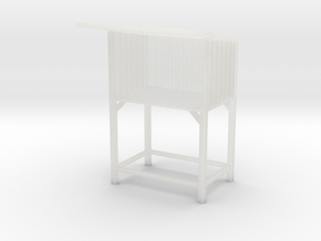 H0 1:87 Planhaus (offen) in Clear Ultra Fine Detail Plastic