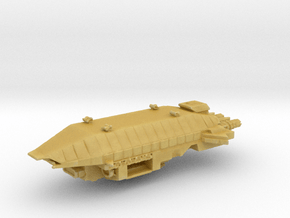 EA Chronos-class Attack Frigate Armada-scale in Tan Fine Detail Plastic