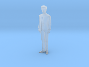 1/43 Man in Suit in Clear Ultra Fine Detail Plastic