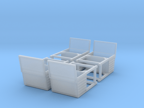 N 1:160 Planhaus in Clear Ultra Fine Detail Plastic