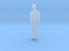 1/72 Man in Suit General Ikari in Clear Ultra Fine Detail Plastic