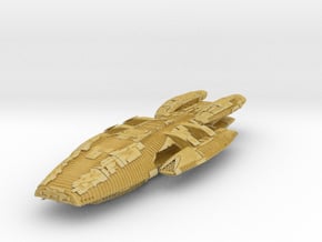 Battlestar Galactica High Detail  1:10000 in Tan Fine Detail Plastic