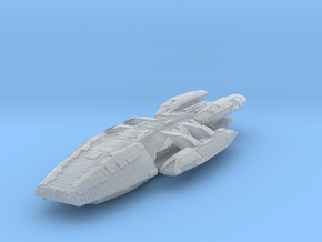 Battlestar Galactica High Detail  1:10000 in Clear Ultra Fine Detail Plastic