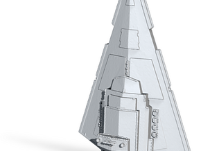 Imperial Star Destroyer Imperial-1 class 1:20000 in Clear Ultra Fine Detail Plastic