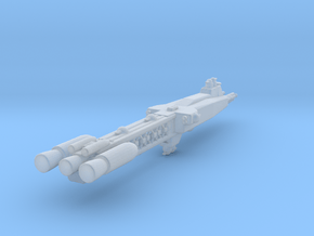 Earthforce Orpheus-Class Dreadnought 50mm in Clear Ultra Fine Detail Plastic