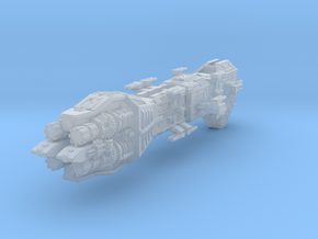 Earth Alliance Arion Destroyer ACTA in Clear Ultra Fine Detail Plastic