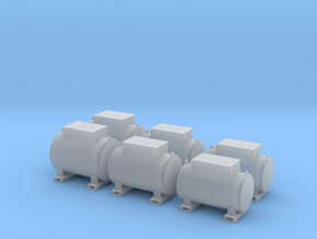 H0 1:87 Baustellentank Set in Clear Ultra Fine Detail Plastic