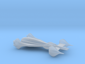 Minbari Flyer-class Shuttle 21mm in Clear Ultra Fine Detail Plastic