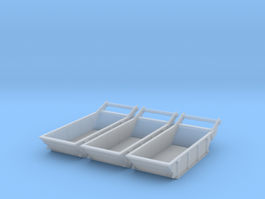 N 1:160 Bedding Box in Clear Ultra Fine Detail Plastic