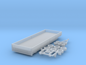 H0 1:87 Drehschemel-Anhänger in Clear Ultra Fine Detail Plastic