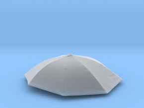 1/20 Umbrella for Auto Racing Diorama in Clear Ultra Fine Detail Plastic