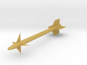 1/24 AIM-9 Sidewinder Missile in Tan Fine Detail Plastic