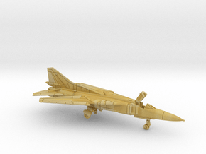 1:222 Scale MiG-23M Flogger (Clean, Stored) in Tan Fine Detail Plastic