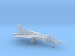 1:222 Scale MiG-23M Flogger (Clean, Stored) in Clear Ultra Fine Detail Plastic