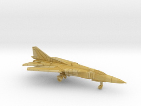 1:222 Scale MiG-23M Flogger (Clean, Deployed)i in Tan Fine Detail Plastic