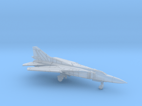 1:222 Scale MiG-23M Flogger (Clean, Deployed)i in Clear Ultra Fine Detail Plastic