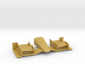 1/43 Indy Car Front_Wing for Diorama in Tan Fine Detail Plastic