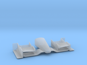 1/43 Indy Car Front_Wing for Diorama in Clear Ultra Fine Detail Plastic