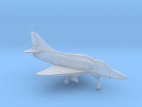 1:200 Scale A-4F Skyhawk (No Fuel Rod) in Clear Ultra Fine Detail Plastic