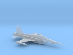1:144 Scale F-5E Tiger II (Loaded, Gear Up) in Clear Ultra Fine Detail Plastic