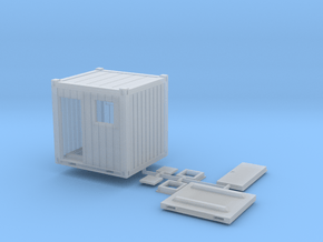 container_wc_druck_03 in Clear Ultra Fine Detail Plastic