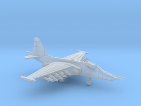 1:222 Scale Su-25 Frogfoot (Loaded, Stored) in Clear Ultra Fine Detail Plastic