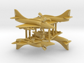 1:350 Scale A-4F (Loaded, Stored, No Fuel Rod) in Tan Fine Detail Plastic