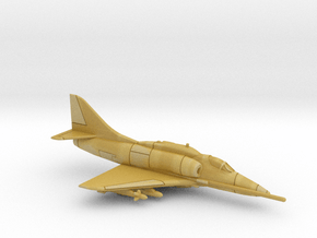 1:100 Scale A-4F Skyhawk (Loaded, Gear Up) in Tan Fine Detail Plastic