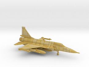 1:222 Scale JF-17A Thunder (Loaded, Deployed) in Tan Fine Detail Plastic