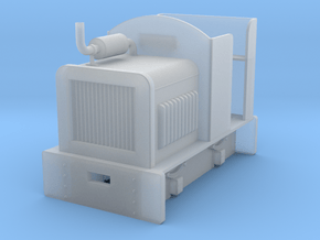 Gn15 diesel loco 2 in Clear Ultra Fine Detail Plastic