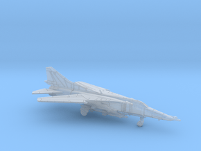 1:222 Scale MiG-27K Flogger (Loaded, Deployed)i in Clear Ultra Fine Detail Plastic
