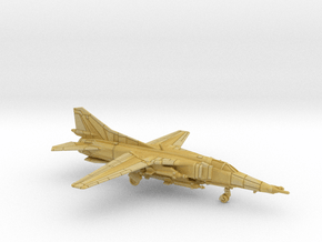1:222 Scale MiG-27K Flogger (Loaded, Deployed)o in Tan Fine Detail Plastic