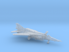 1:222 Scale MiG-27K Flogger (Loaded, Stored) in Clear Ultra Fine Detail Plastic