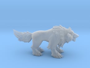 1/43 Wolf Miniature in Clear Ultra Fine Detail Plastic