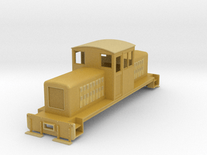 On30 Small switcher conversion 1 in Tan Fine Detail Plastic