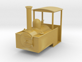 1:32 Decauville steam loco  in Tan Fine Detail Plastic