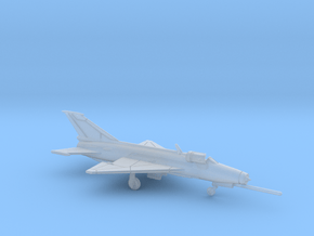 1:222 Scale MiG-21F-13 Fishbed (Clean, Stored) in Clear Ultra Fine Detail Plastic