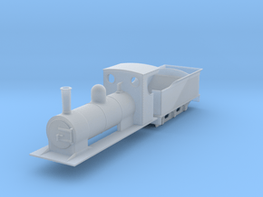 009 colonial loco and tender  in Clear Ultra Fine Detail Plastic