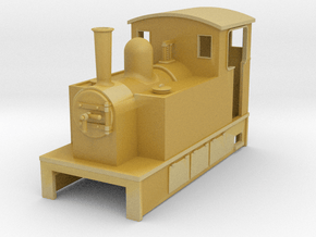 OO9 Cheap and Easy Tram Loco #1 in Tan Fine Detail Plastic