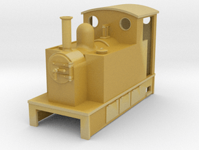 OO9 Cheap and Easy Tram Loco #2 in Tan Fine Detail Plastic