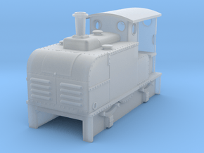 OO9 Cheap and Easy Early IC loco Ruston Proctor  in Clear Ultra Fine Detail Plastic
