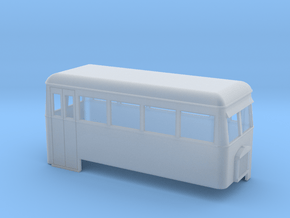 1:32/1:35 railbus 4w double end  in Clear Ultra Fine Detail Plastic
