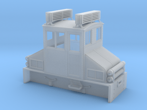 1:32/1:35 steeplecab gas electric loco  in Clear Ultra Fine Detail Plastic