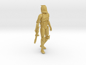34 mm Clone Trooper in Tan Fine Detail Plastic