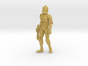 39 mm Clone Trooper in Tan Fine Detail Plastic