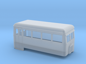 009 short double-ended railbus  in Clear Ultra Fine Detail Plastic