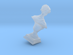 15 mm Height Diorama Sculpture in Clear Ultra Fine Detail Plastic