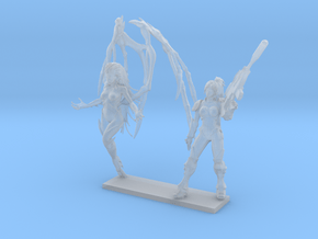 Custom Size Ghost and Queen  in Clear Ultra Fine Detail Plastic