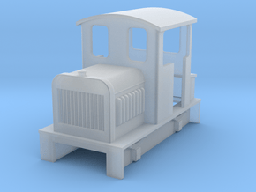 Sn2 diesel loco body in Clear Ultra Fine Detail Plastic